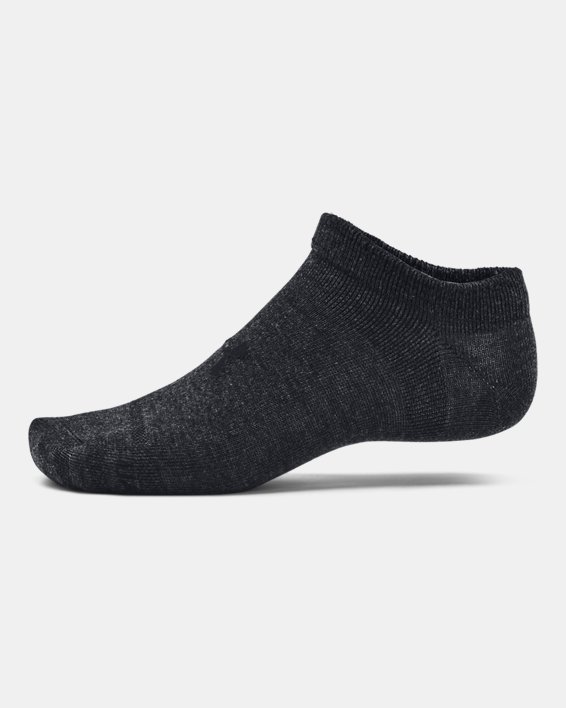 Unisex sokken UA Essential No Show – 3 paar, Black, pdpMainDesktop image number 3